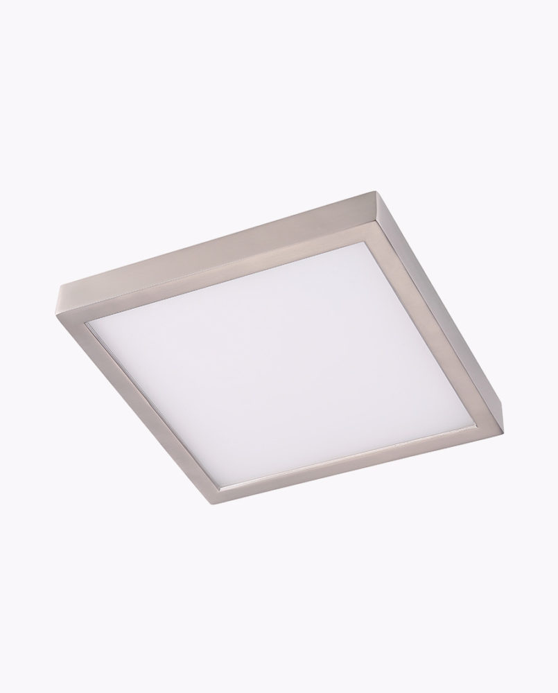 C147sq Disk C2211sq 7 12 Square Flush Mount Fixture This Fixture Gives A Clean Flush Look To Your Indoor Or Outdoor Ceiling Hallway Canopy The Is Only One Inch Thick Due Its Flat Panel Led